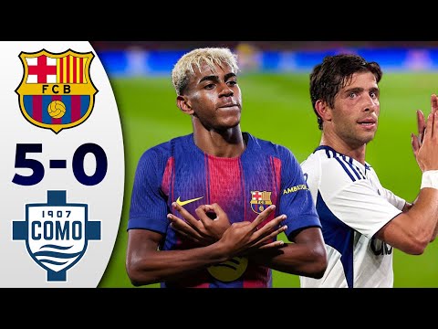 Gols e lances de Barcelona x Como