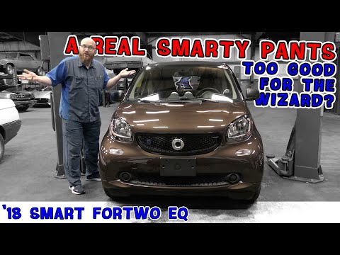 Is this 2018 Smart ForTwo EQ too good for the CAR WIZARD?! This electric beast is just too awesome!