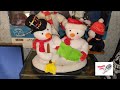 Knockoff Hallmark Singing Dancing Snowman Couple 2003 Rare