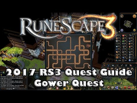 RS3 Quest Guide  - Gower Quest - 2017(Up to Date!)