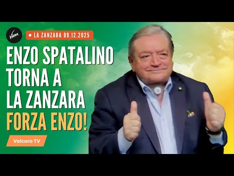 Enzo Spatalino RETURNS TO LA ZANZARA - GO ENZO! | La Zanzara, December 22, 2025