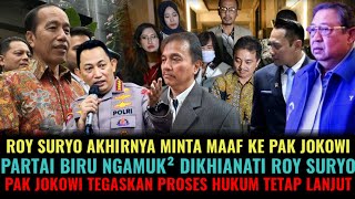 Download lagu ROY SURYO AKHIRNYA MINTA MAAF KE PAK JOKOWI‼️ AHY NGAMUK² ROY KHIANATI SBY PROSES HUKUM TETAP LANJUT mp3 Download lagu ROY SURYO AKHIRNYA MINTA MAAF KE PAK JOKOWI‼️ AHY NGAMUK² ROY KHIANATI SBY PROSES HUKUM TETAP LANJUT mp3