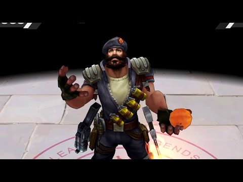Special Forces Gangplank Detailed Skin Spotlight - League of Legends
