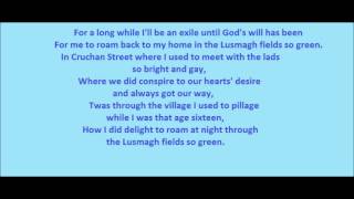lusmagh fields so green- lyrics