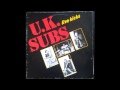 U.K. SUBS - Live Kicks (Full Vinyl Album)