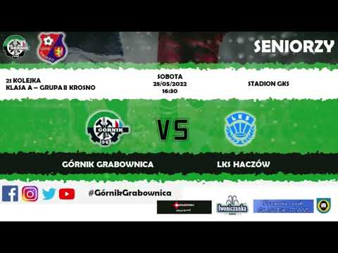 Seniorzy: Górnik Grabownica - LKS Haczów /Kamil Rachwalski 2:0
