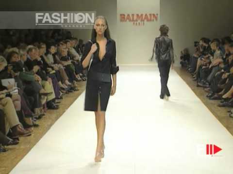 "Balmain" Spring Summer 2001 1 of 3 Paris Pret a Porter by FashionChannel