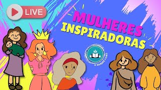 🔴O GRANDE LIVRO TV | Histórias Bíblicas Para Crianças AO VIVO! Especial Dia das Mulheres!