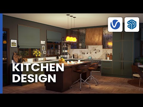 Mastering Kitchen Design in V-Ray for SketchUp