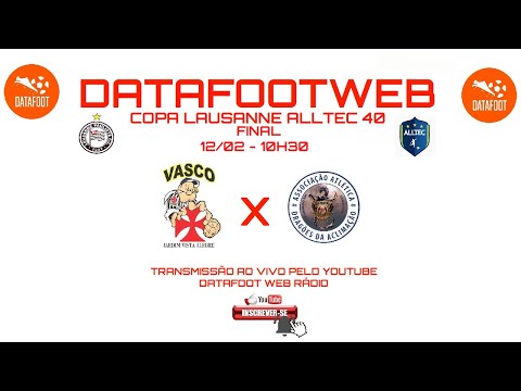 FINAL COPA LAUSANNE ALLTEC - VASCO (V.Alegre) x DRAGÕES (Aclimação) #AOVIVO