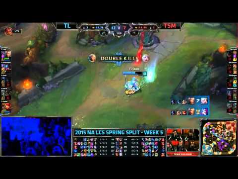[Highlights] Team Liquid vs Team Solomid NA LCS Spring 2015 W5D2   TL vs TSM
