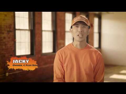 C Plus Roofing video.