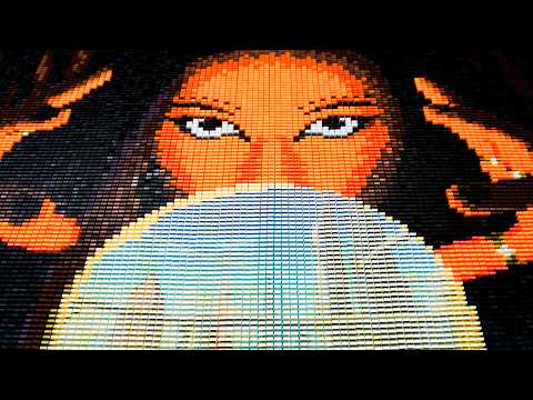 Setting up 800,000 dominoes... a NEW record! (ft. @Wdomino)