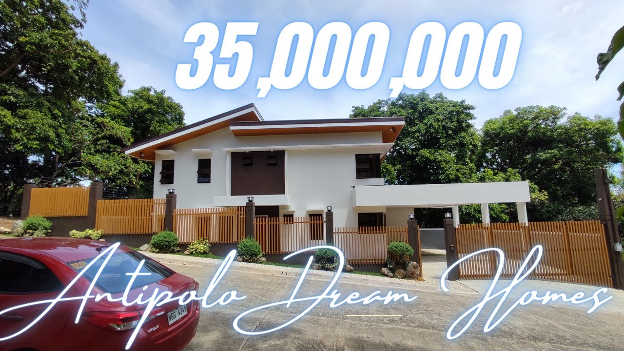 Putar video HOUSE AND LOT FOR SALE IN ANTIPOLO RIZAL| DHM# 145| 6 CAR GARAGE HOUSE |35M sekarang HOUSE AND LOT FOR SALE IN ANTIPOLO RIZAL| DHM# 145| 6 CAR GARAGE HOUSE |35M