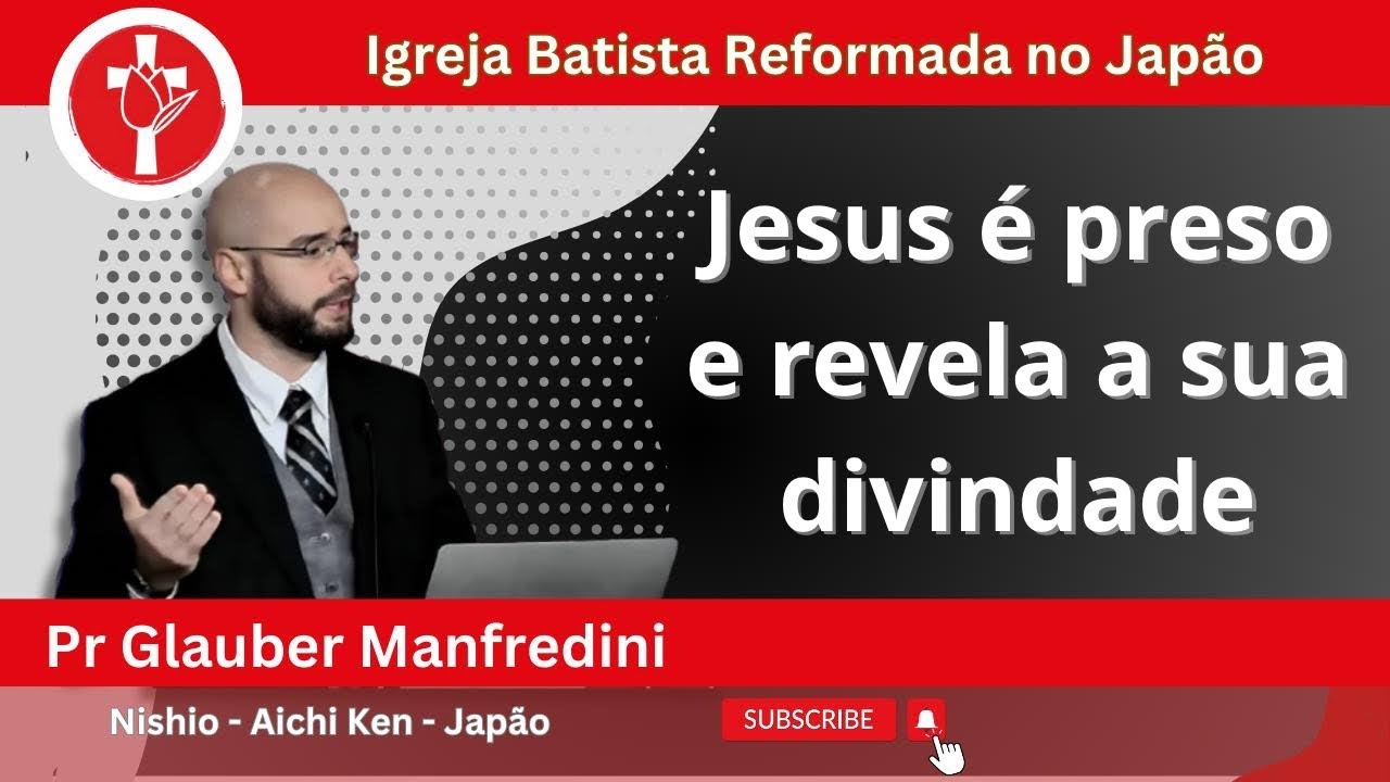 REDENÇÃO À VISTA! João 18:1-9 Pr. Glauber Manfredini