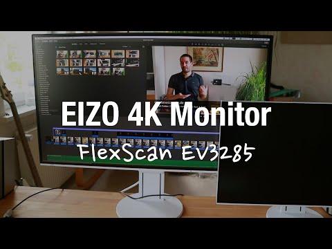 EIZO FlexScan EV3285 Test & Review - Good 4K Monitor for Video Editing?