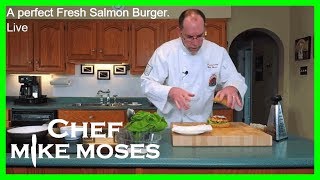 Live Show Salmon Burger and Dill Aioli Replay UPDATED