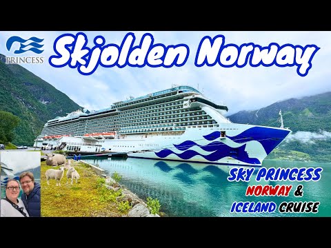 Magical Skjolden, Norway | Quiet Fjord Town from Sky Princess + Scenic Sailaway Views 🌄🇳🇴