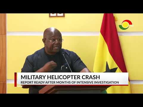 Full report on the military helicopter crash is out after months of intensive investigation