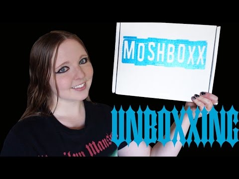 Moshboxx Unboxing - September 2016 | Dethpwnie