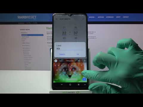 Personalize and Customize Alarm Clock - ALCATEL 1S 2021