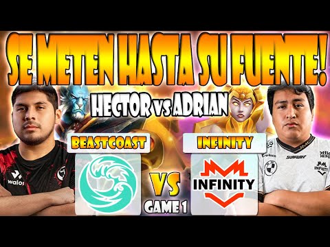 BEASTCOAST VS INFINITY BO3[GAME 1] K1, SCOFIELD VS ADRIAN, KIRI- DPC SA 2023 TOUR 2:DIVISION 1-DOTA