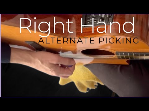 OLD-RIGHT HAND Alternate Picking Guitar Technique...