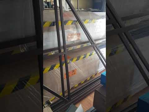 Ознакомительное видео по каркасам откатных ворот готовым на нашем складе