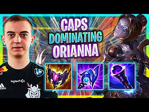 CAPS DOMINATING WITH ORIANNA! | G2 Caps Plays Orianna Mid vs Taliyah! | Preseason 2023