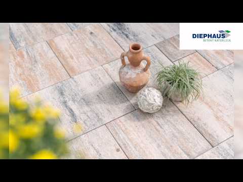 Diephaus Terrassenplatte Pollenca - 80x40x5cm | muschelkalk