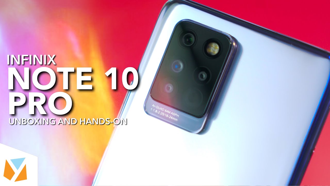 Infinix Note 10 Pro Unboxing and Hands-On