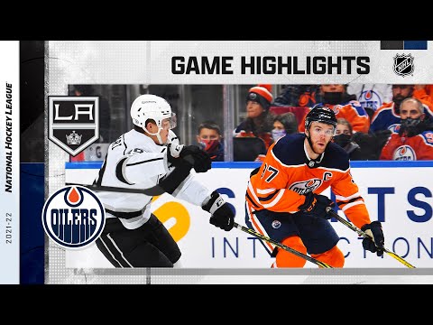 Kings @ Oilers 12/5/21 | NHL Highlights