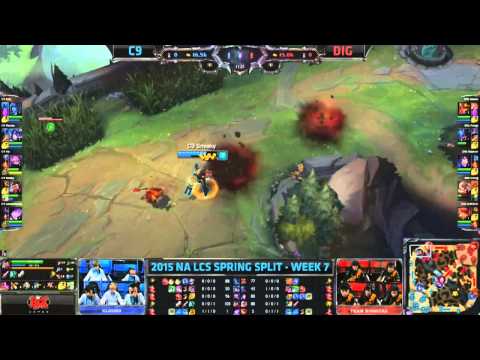 NA LCS Woche 7 Tag 2 - Cloud 9 vs Dignitas
