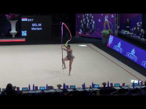 Mariam Selim EGY  ribbon AA Miss Valentine 2019