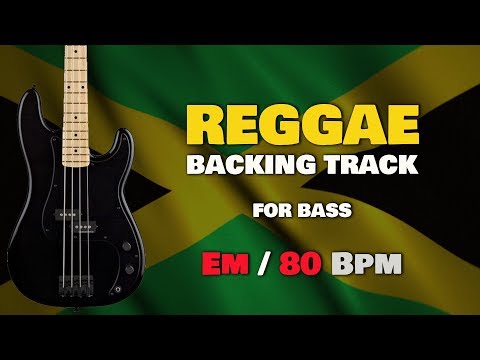 Reggae Backing track for BASS - Em 80 Bpm