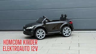 Kinder Elektroauto 12V im Test – So schlägt sich der Audi TT RS mit 20 kg Zuladung!