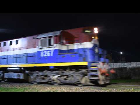 [4K] Variado y colorido tren cargado de NCA con destino a Rosario pasando por Marcos Juárez!!!!!!