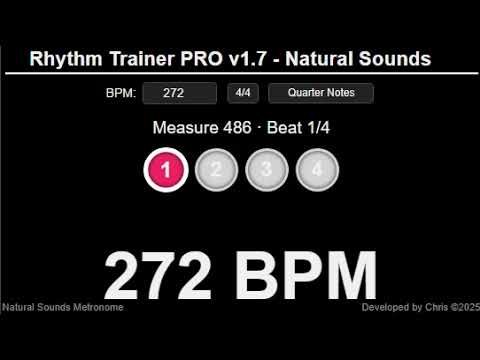 Metronome 272 BPM