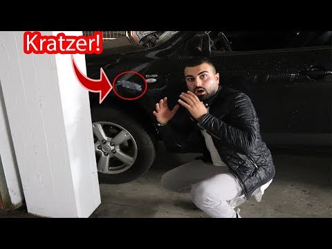VATERS AUTO ZERKRATZT  PRANK! ESKALIERT !! | AYKANFERESH