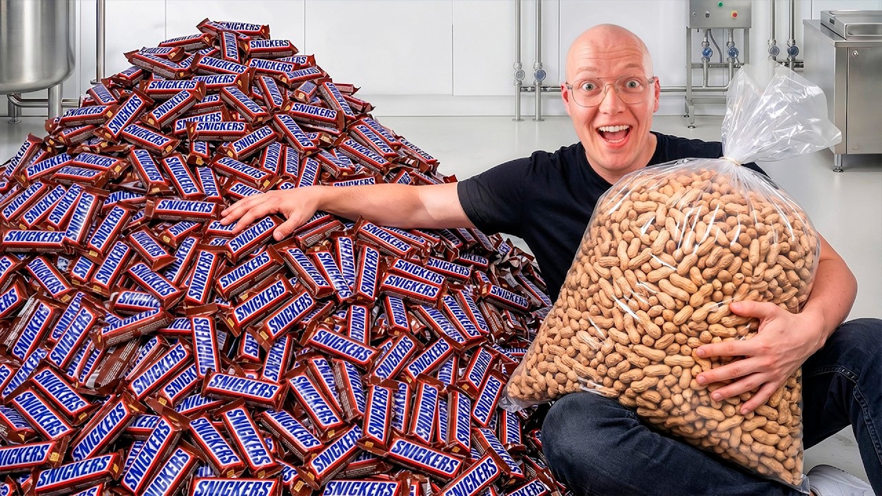 How Many Snickers Can You Make From 1 Bag of Peanuts?
