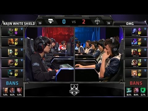 S4 Worlds Quarterfinal 4 NWS vs OMG Game 3 Highlights