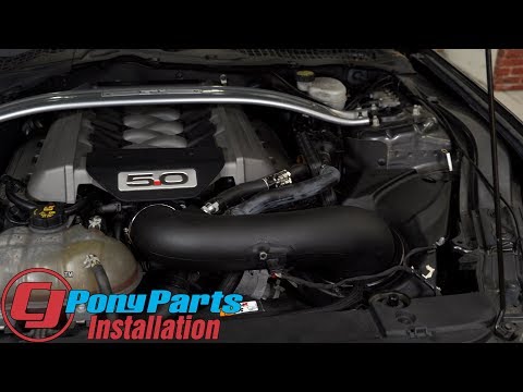 2015-2017 Mustang GT Holley iNTECH Cold Air Intake Kit Installation