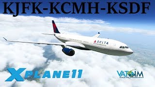 X-Plane 11 | JAR A330 &amp; 31K Sub Celebration!! | A330 | VATSIM | NY, Columbus &amp; Louisville!!