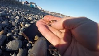 Beach Metal Detecting Gold Storm Coming!