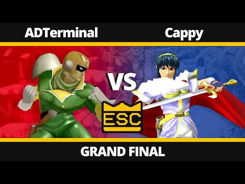 ESC 33 - Grand Final - ADTerminal (Captain Falcon) Vs. Cappy (Marth) - SSBM Local Tournament