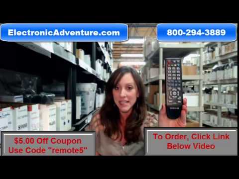 Samsung AH59-02196E Coupon $5 Off Remote Control Home Theater (AH5902196E) ElectronicAdventure.com