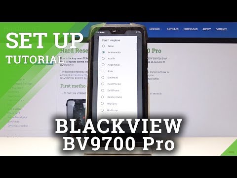 How to Change Ringtone in BLACKVIEW BV9700 PRO - Set Up Ringtone