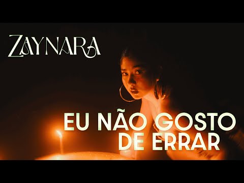 Zaynara - Eu Não Gosto de Errar (Visualizer)