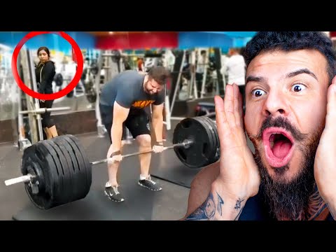 LEVANTAMENTO DE EGO NA ACADEMIA | Tente Não Rir