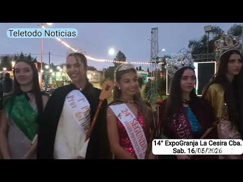 Expo Granja La Cesira Cba. - Bienvenida a Reinas invitadas